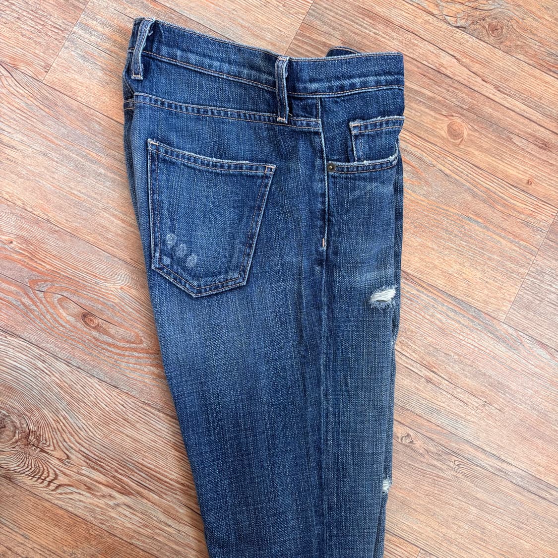 커렌엘리엇 정품 미국 수입 데님 26 청바지 슬림 테이퍼드 상품이미지8