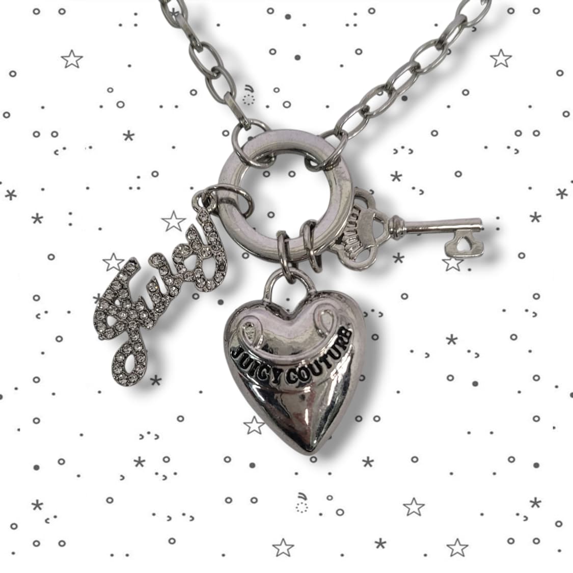 Juicy Couture 하트 실버 목걸이 상품이미지2