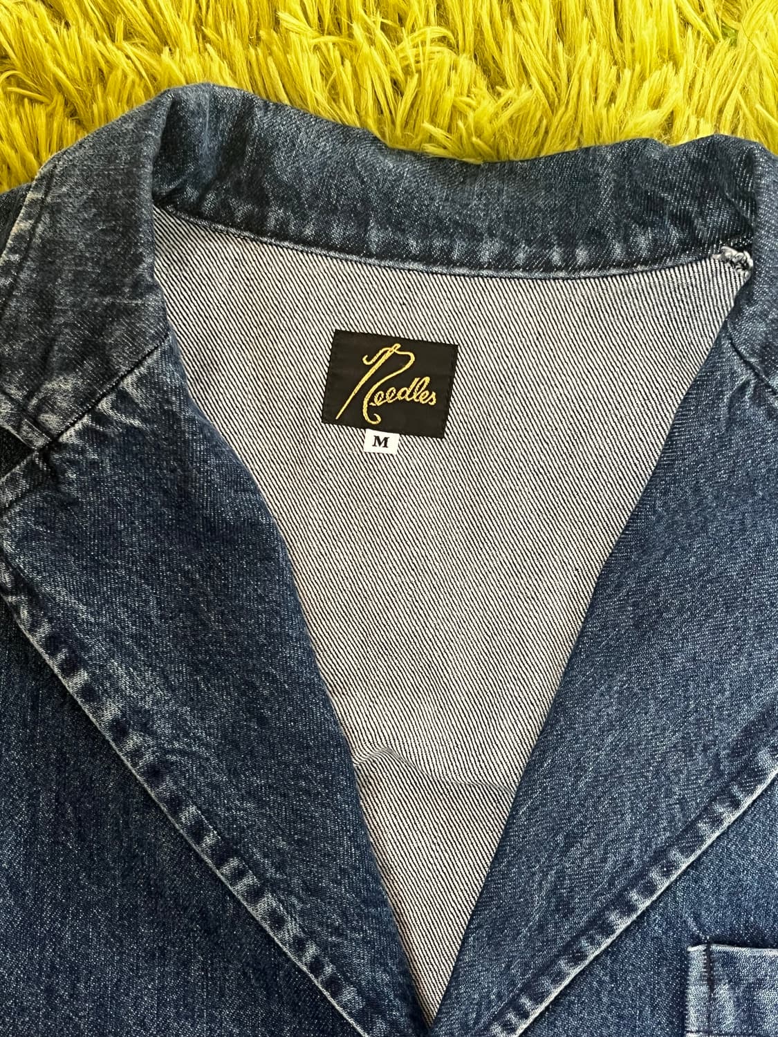 니들스 저널스탠다드 별주 12oz 데님 테일러드 자켓(M) 상품이미지3