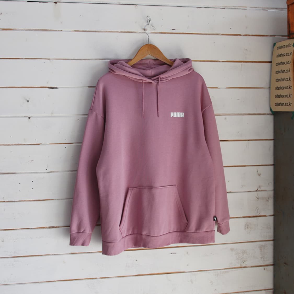 (착용컷) PUMA 후드 티셔츠 (남성용 100) 상품이미지1