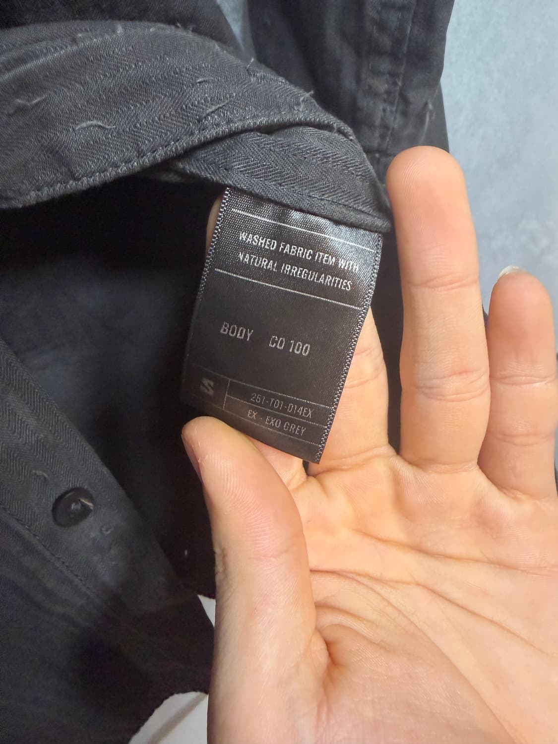 블랙멀 셔츠 상품이미지4