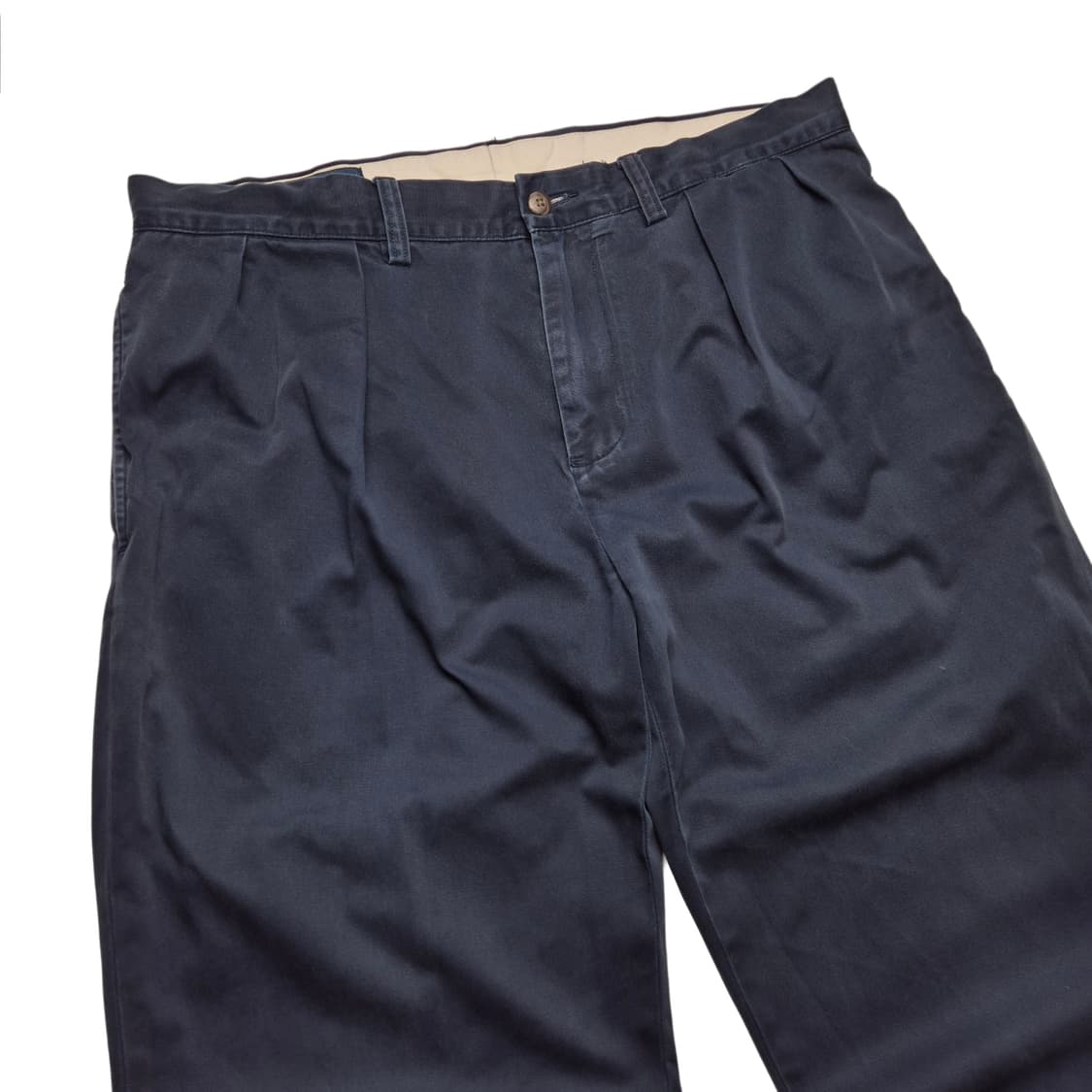 [34x32] 폴로 랄프로렌 00s 투턱 치노팬츠 네이비 상품이미지2