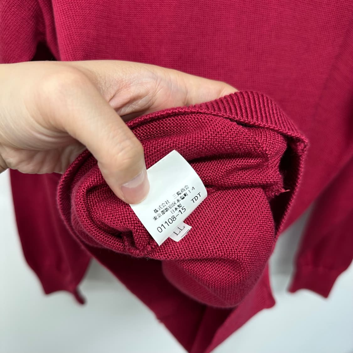 버버리 자수 로고 니트 상품이미지8