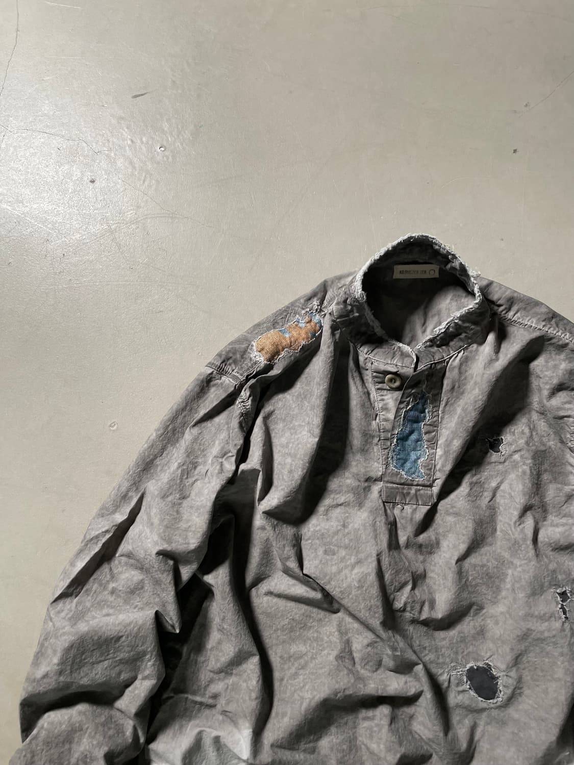 KZ ATELIER Dyed Distressed Pullover 상품이미지3