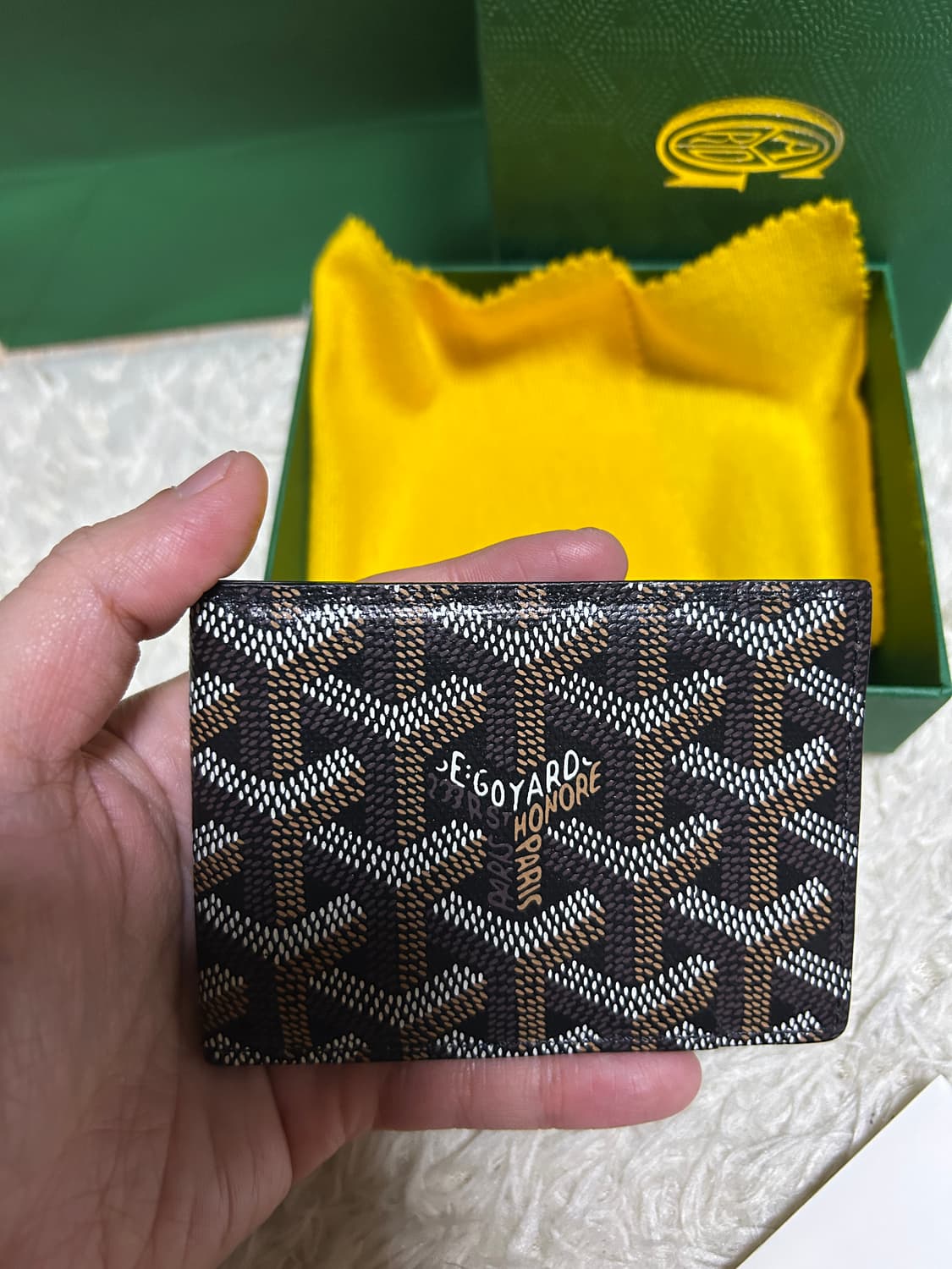 [새상품급, 풀구성] 고야드 인서트 카드지갑 상품이미지2