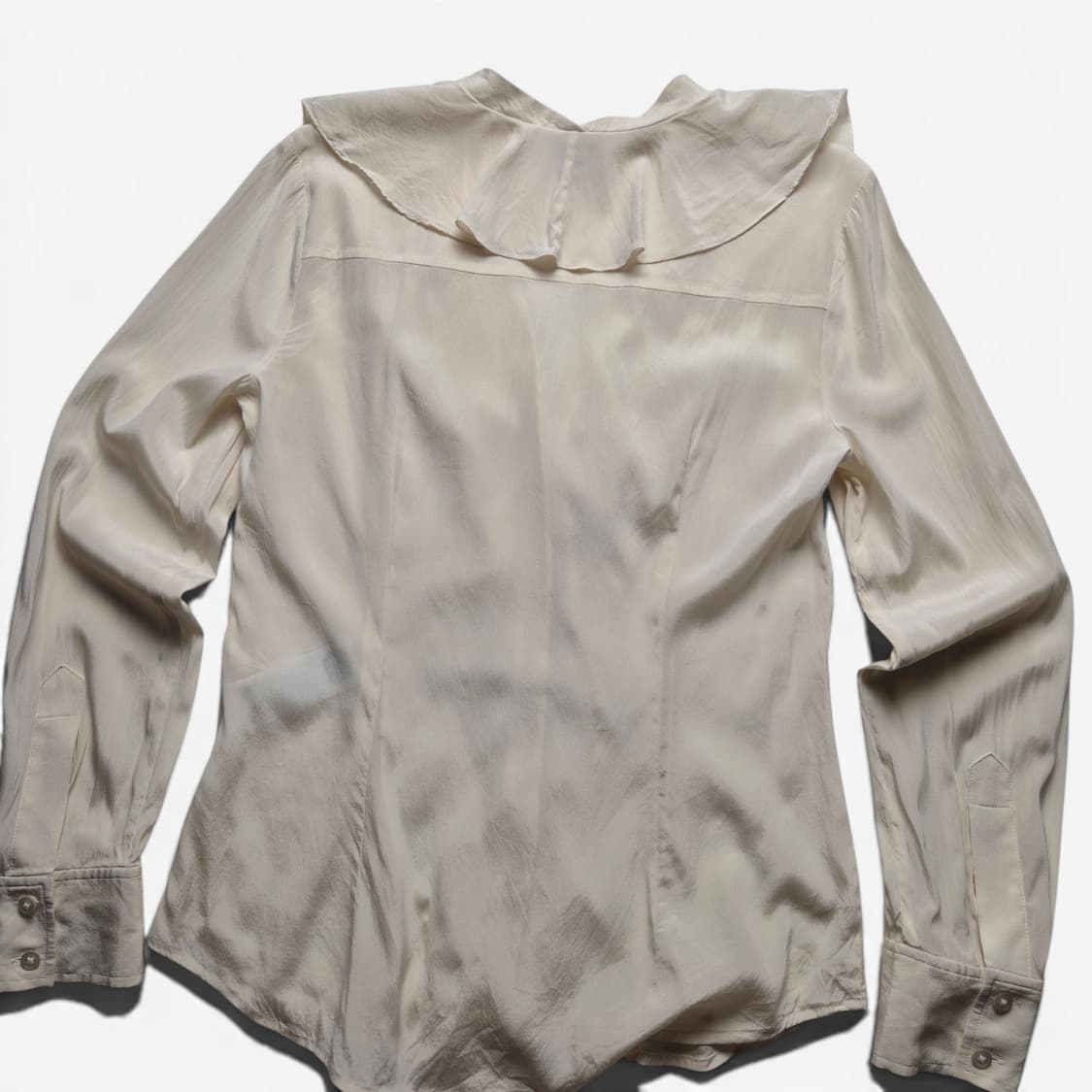 [S] DKNY 실크 러플 블라우스 상품이미지8