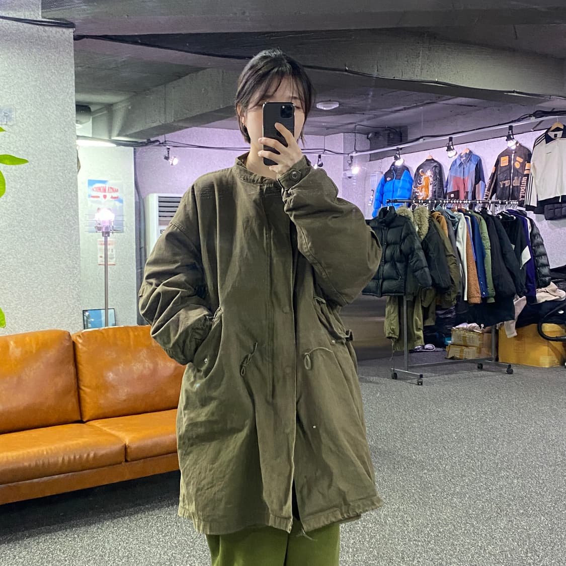 라퍼지스토어 카키 피쉬테일 B3914 상품이미지1