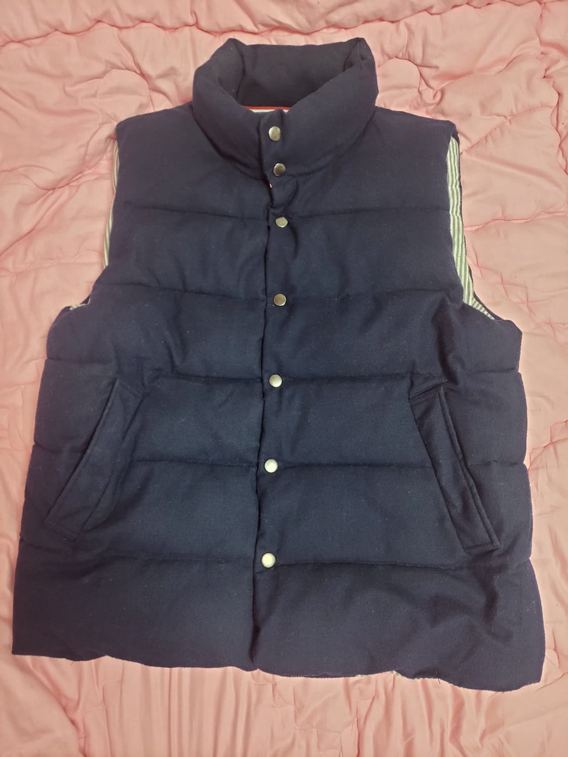 급처상태양호!리본&아우디 톰브라운느낌 패딩끼 베스트 나이키st아디다스스탈 상품이미지1