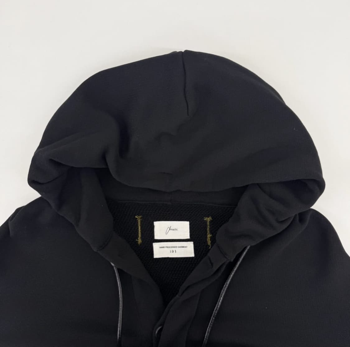 아마치 Hand Processed Garment 스티치 후드 자켓 상품이미지2