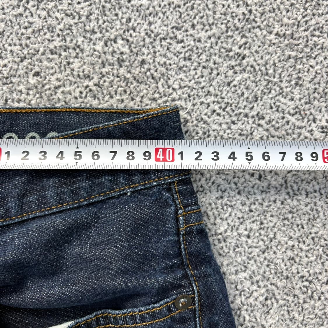 32*32 갭 남성 진청 데님 청바지 0401J 상품이미지7