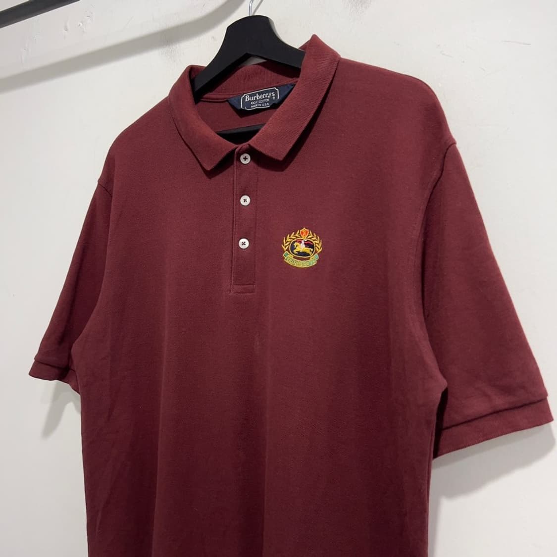 버버리 베이직 반팔 카라티 상품이미지4