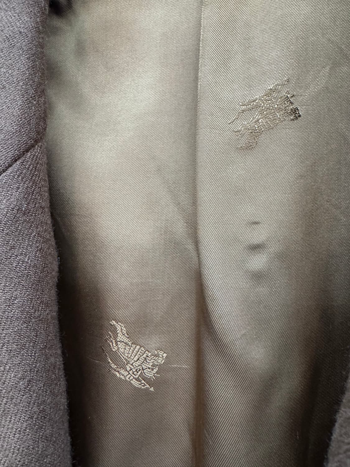 버버리 카멜색 금장버튼 울 블레이저 M~L 상품이미지5