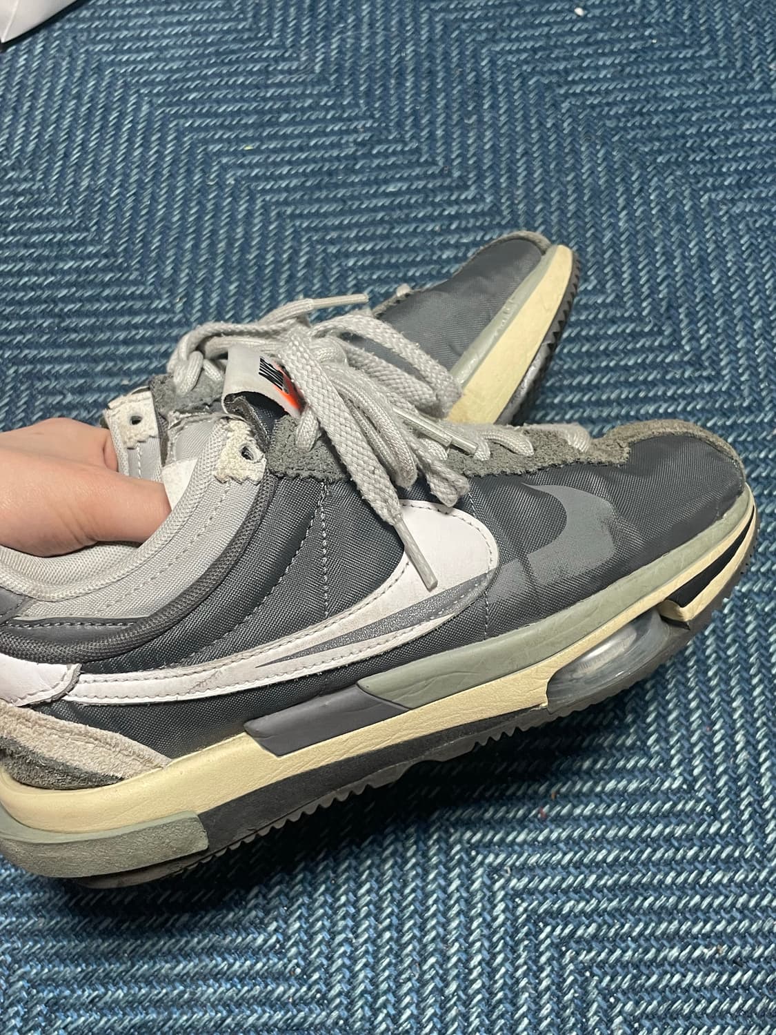 나이키 x 사카이 줌 코르테즈 SP 아이언 그레이 235(US 5) 상품이미지2