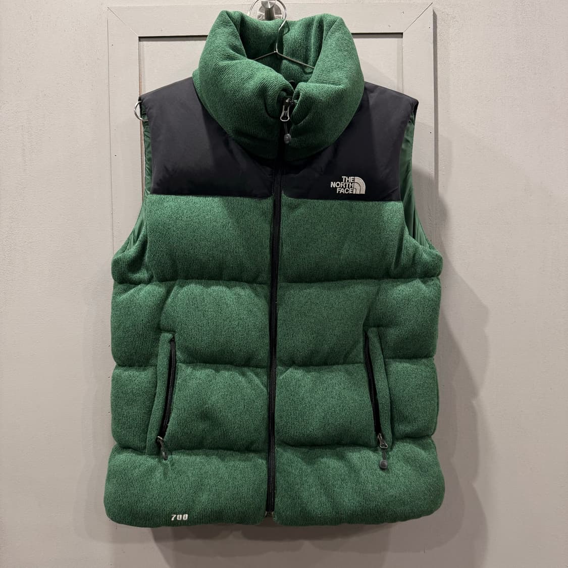 90 노스페이스 700 눕시 니트 패딩 베스트 조끼 상품이미지1