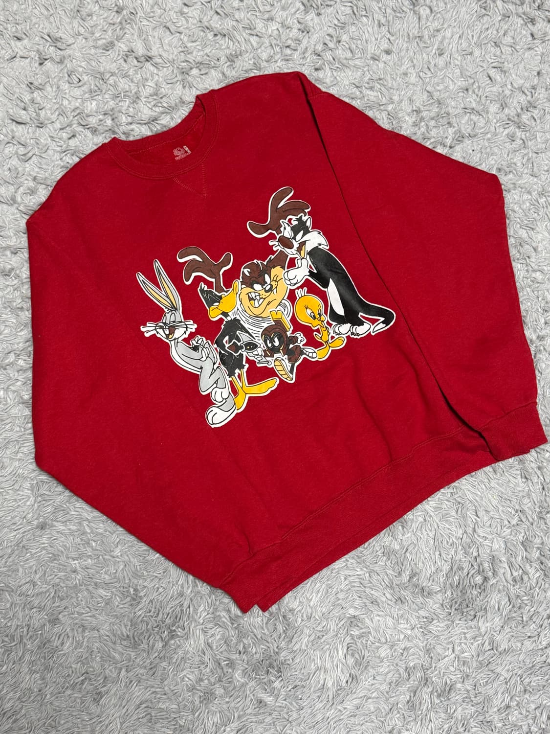 90s Looney Tunes Big Graphic Sweatshirt 상품이미지1