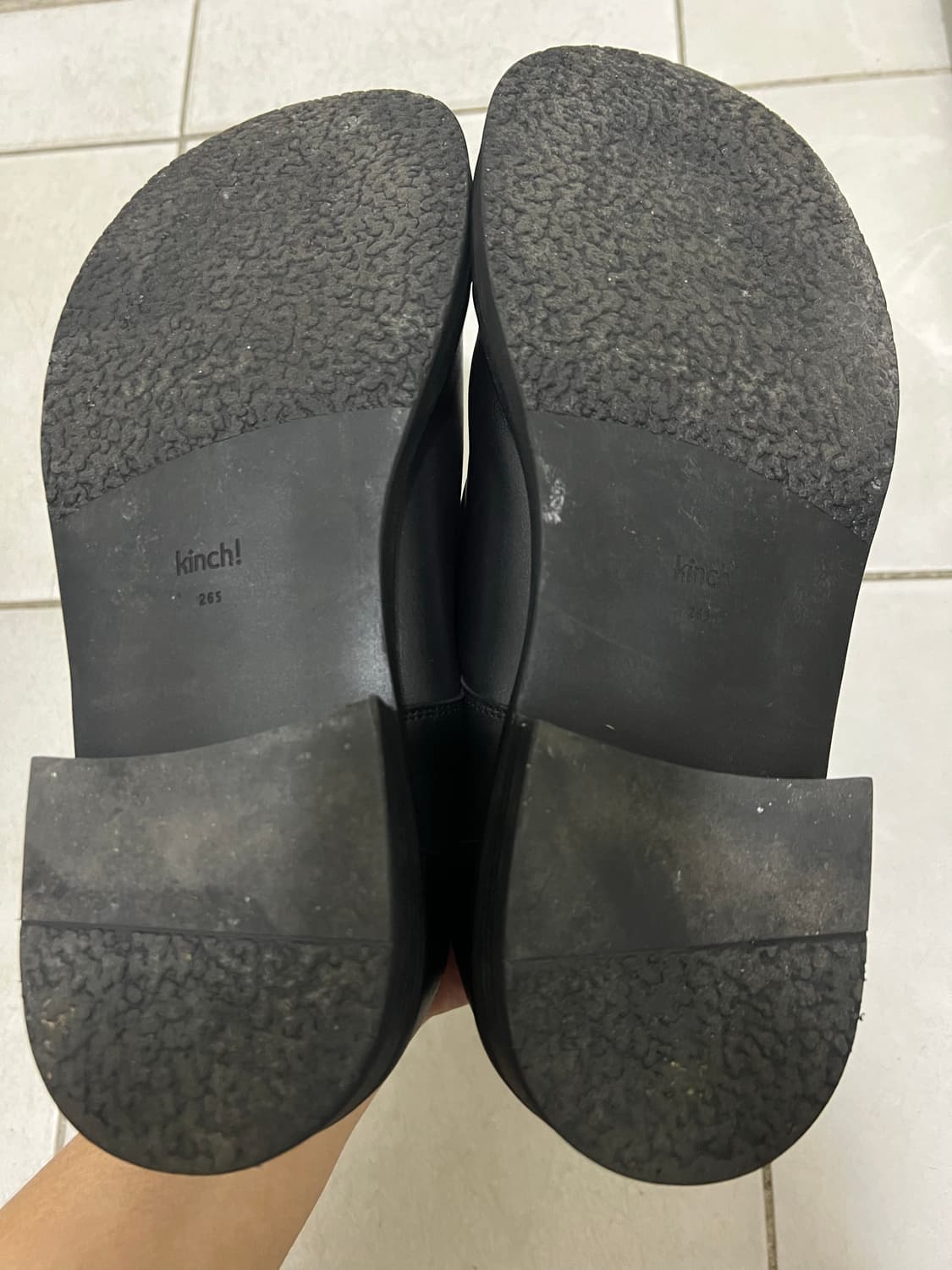 킨치 미스테이크 프로젝트 더비슈즈 상품이미지2