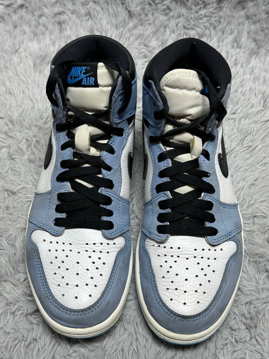 (260)조던1하이 OG 유니버시티 블루 풀박스 중고 상품이미지2