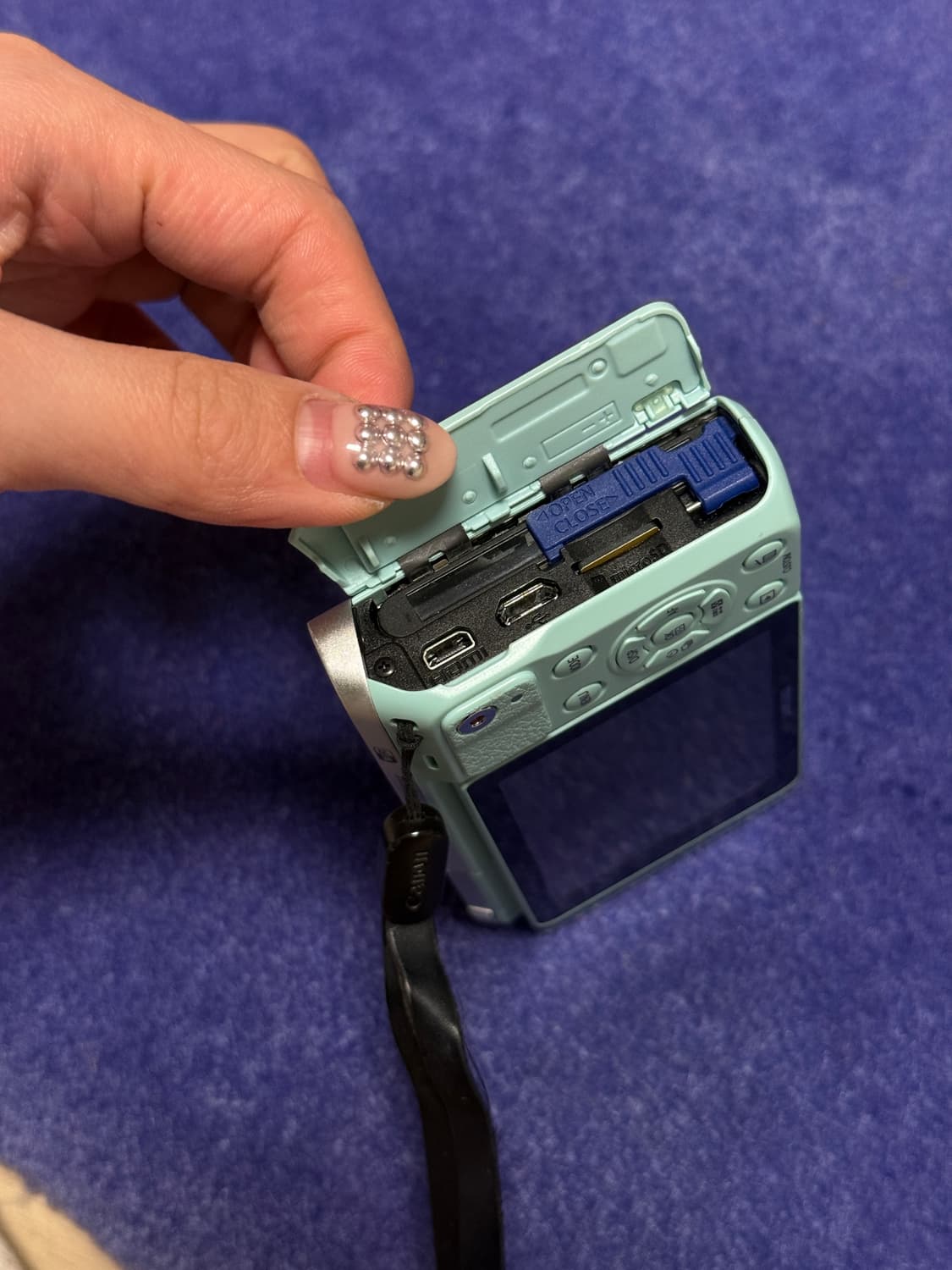 삼성 nx mini 빈티지디카 민트 작례o 상품이미지9