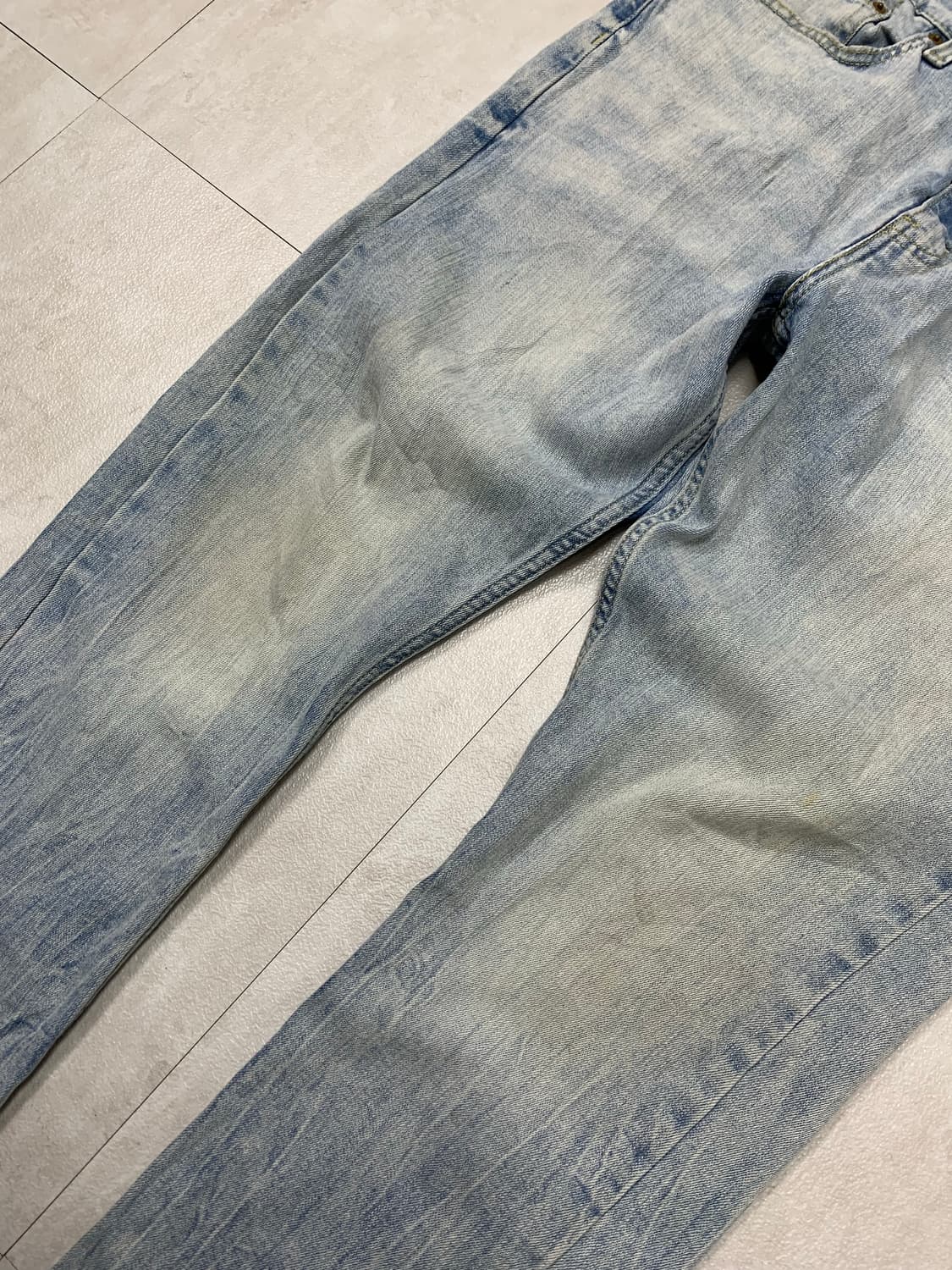 리바이스 워싱 디테일 슬림핏 데님 팬츠 #65 상품이미지4