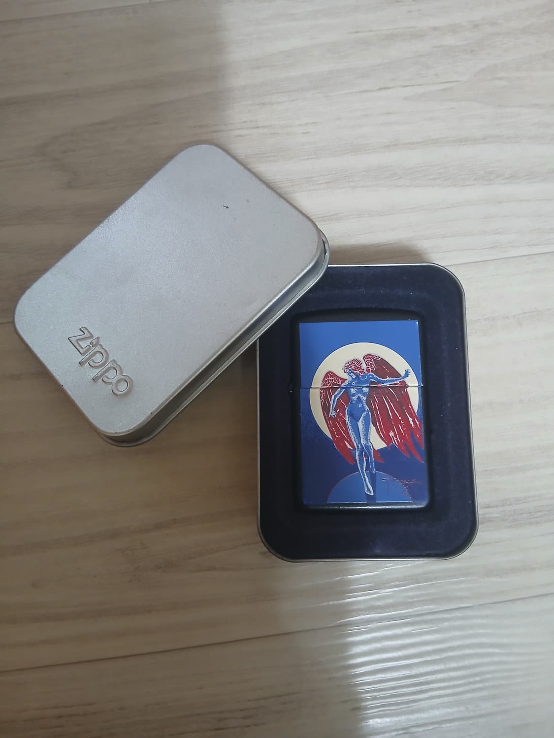 희귀 수집용 지포라이터 zippo blue angel 상품이미지1