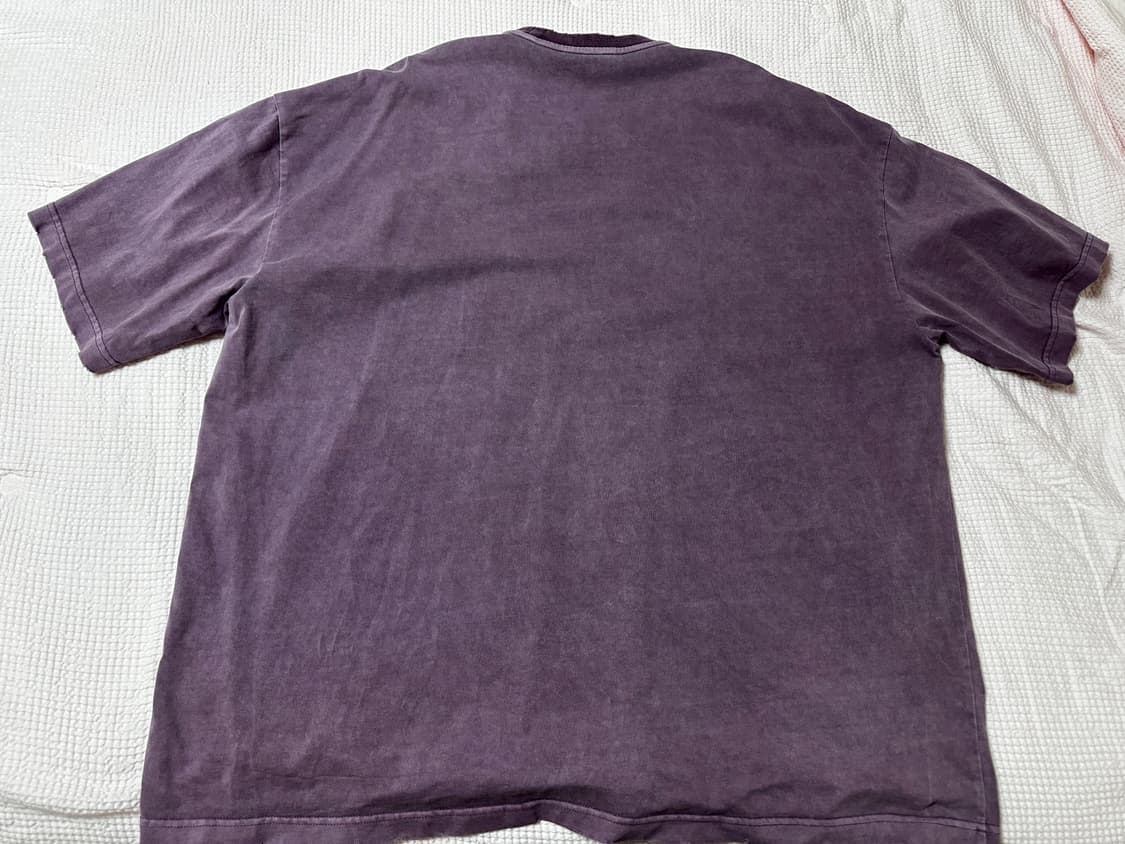 (50) 솔리드옴므 25SS 바이올렛 빅오버 포켓 티셔츠 상품이미지3
