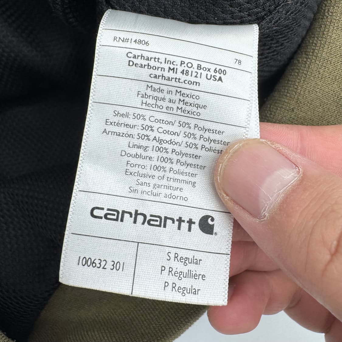 칼하트 후드집업  상품이미지5