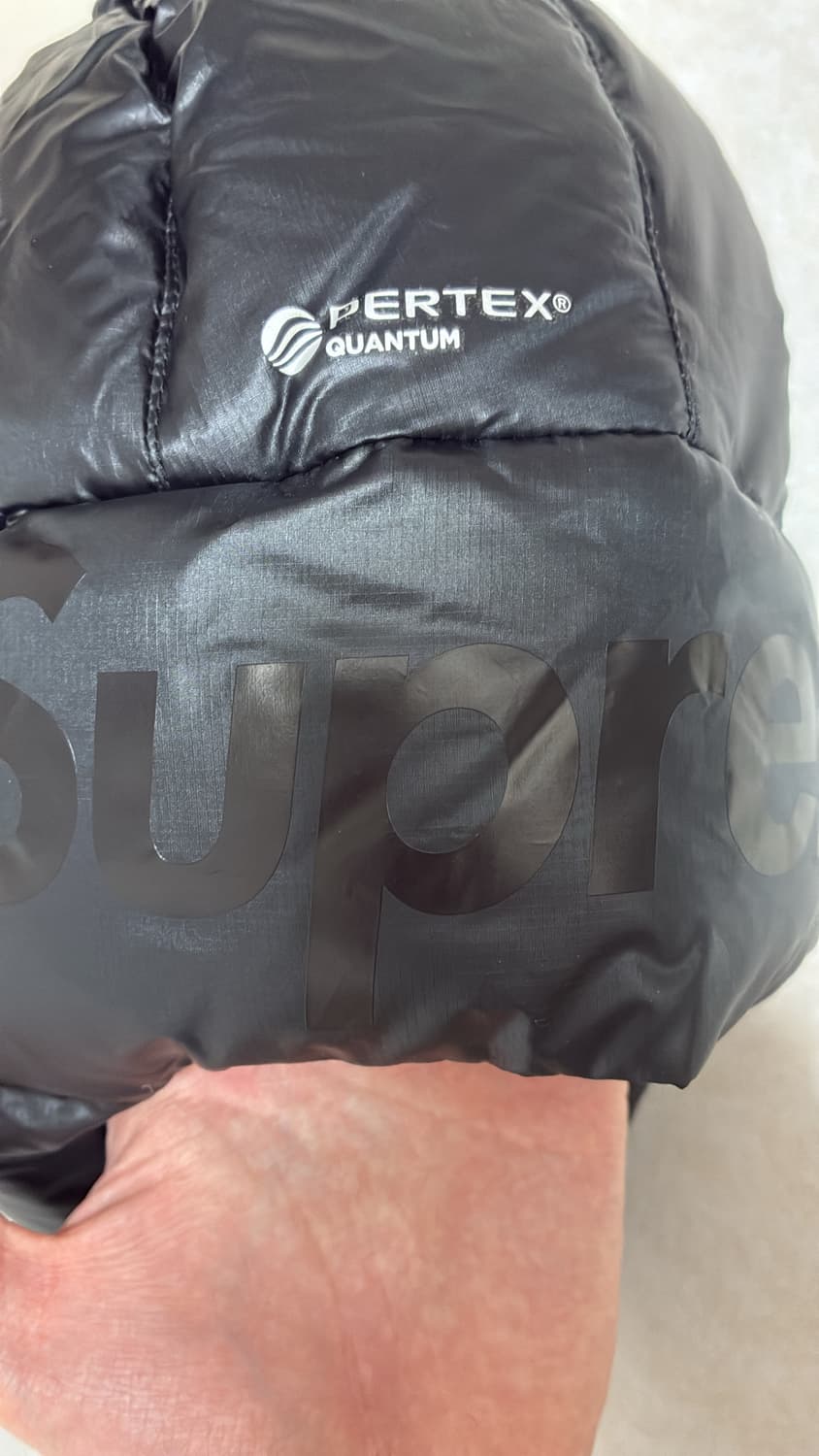 슈프림 다운 트루퍼 블랙 새상품 상품이미지4