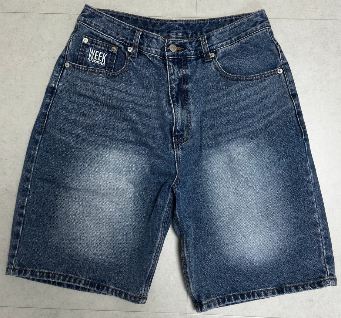 위캔더스 데님 쇼츠 상품이미지2