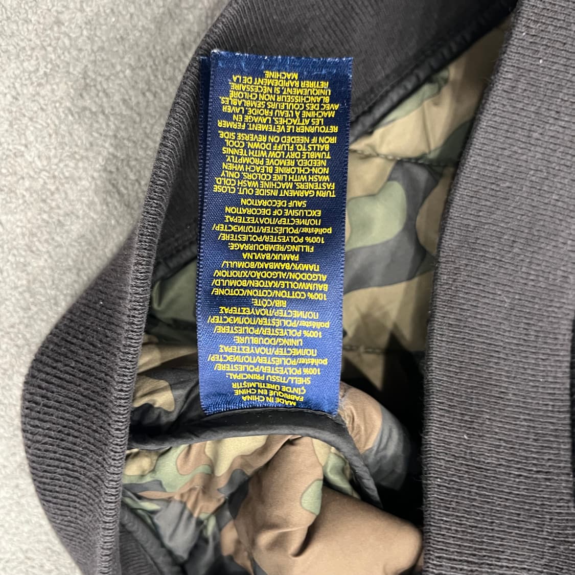 L 폴로 랄프로렌 블랙 퀄팅 베스트 상품이미지5