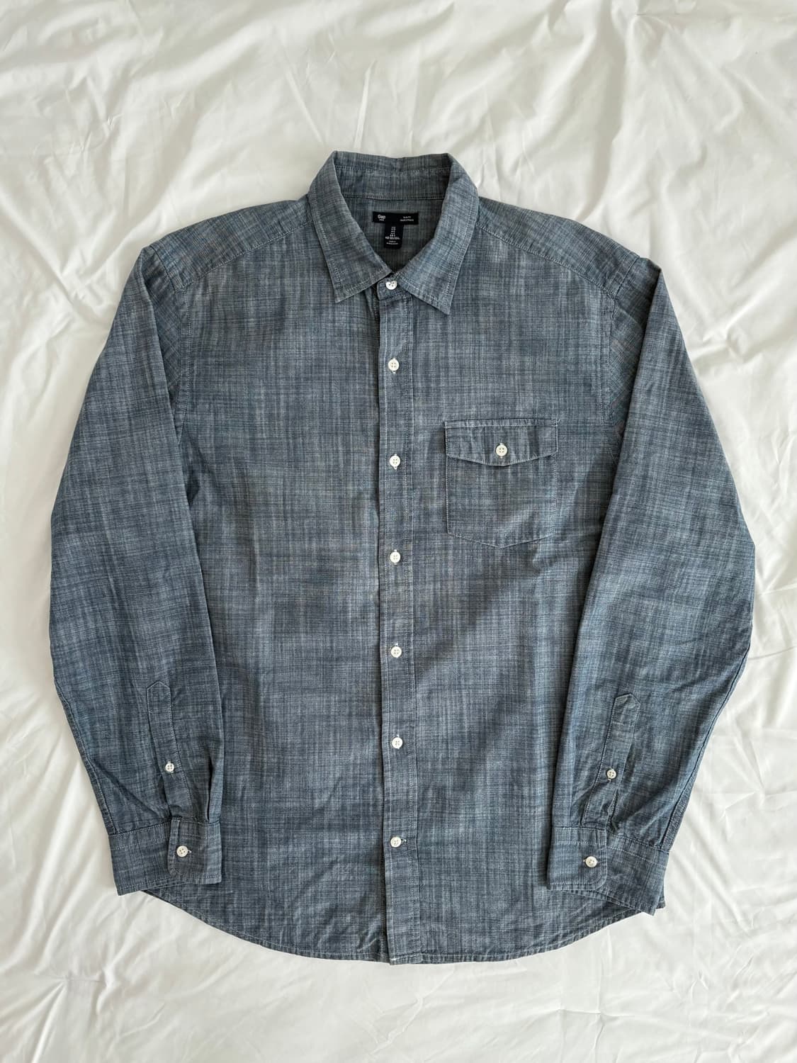 GAP chambray shirt 갭 샴브레이 셔츠 상품이미지2