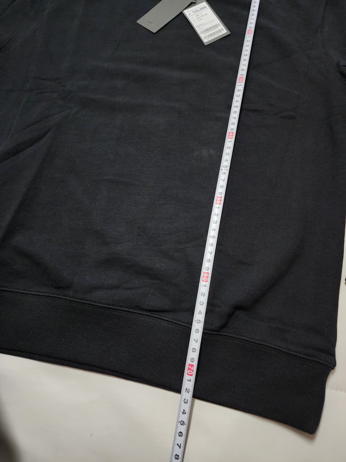 지오지아앤드지맨투맨티셔츠105사이즈블랙 상품이미지7