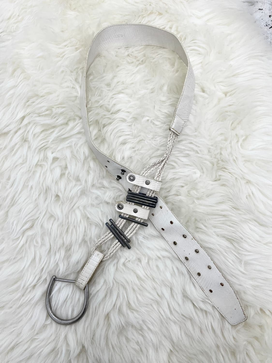 그런지 디테일 버클 벨트 상품이미지5