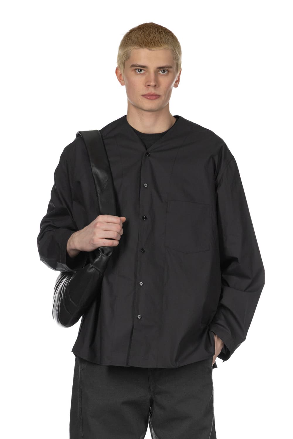 LEMAIRE V neck shirt 상품이미지1