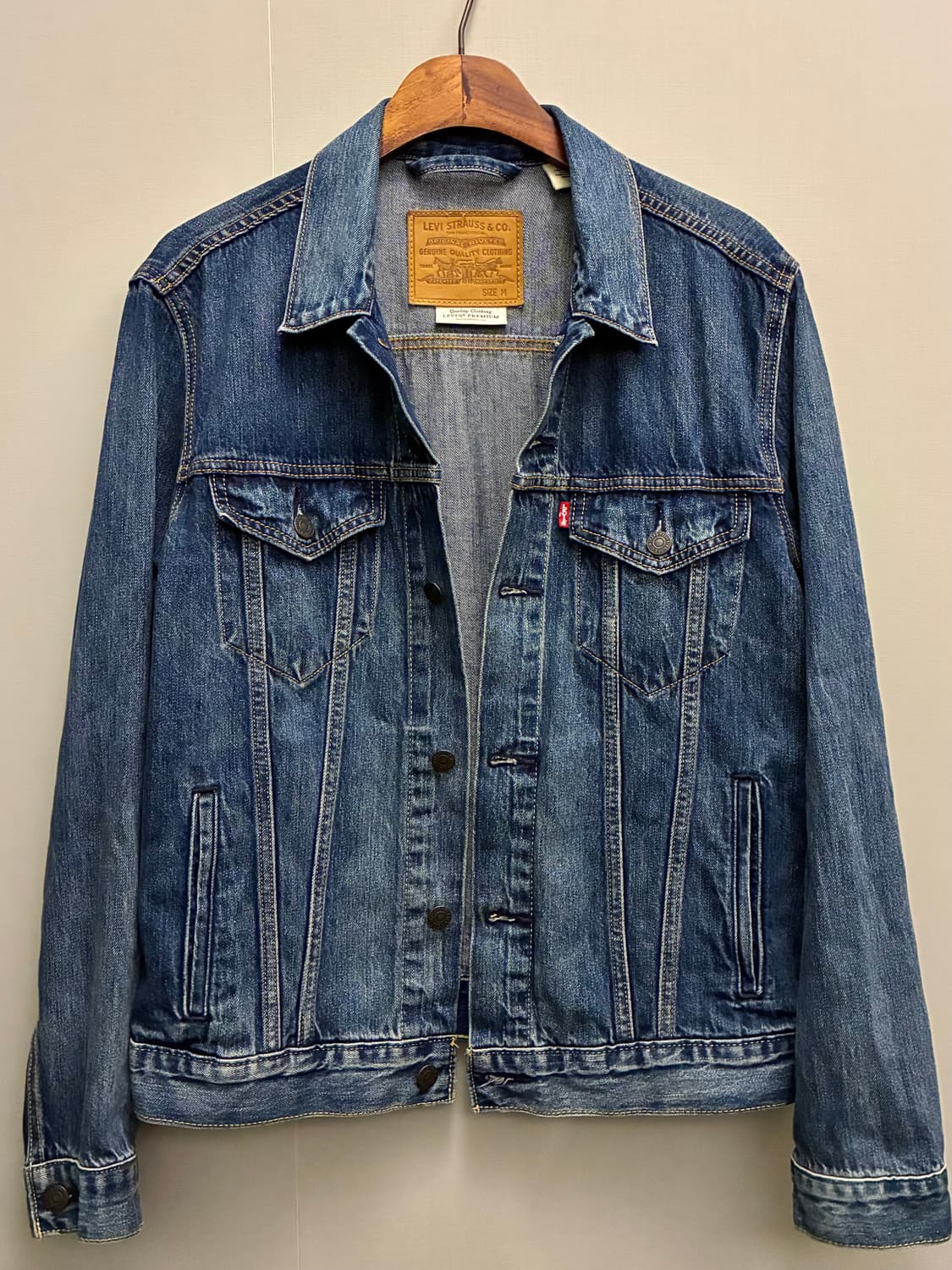 (M)리바이스 3세대 72334 중청 데님 트러커자켓 데님자켓 빅E 상품이미지9