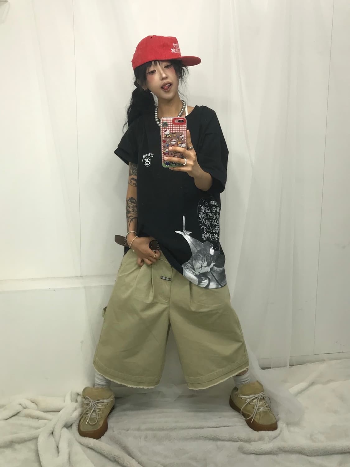 < Stussy Printing T-shirt > 상품이미지5