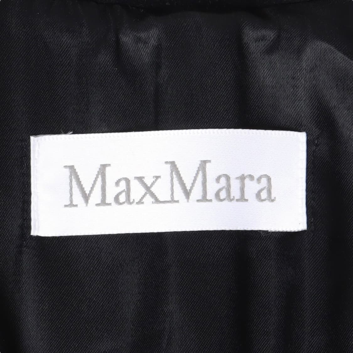 막스마라 프론트 핀턱 울 앙고라 롱 코트 상품이미지8