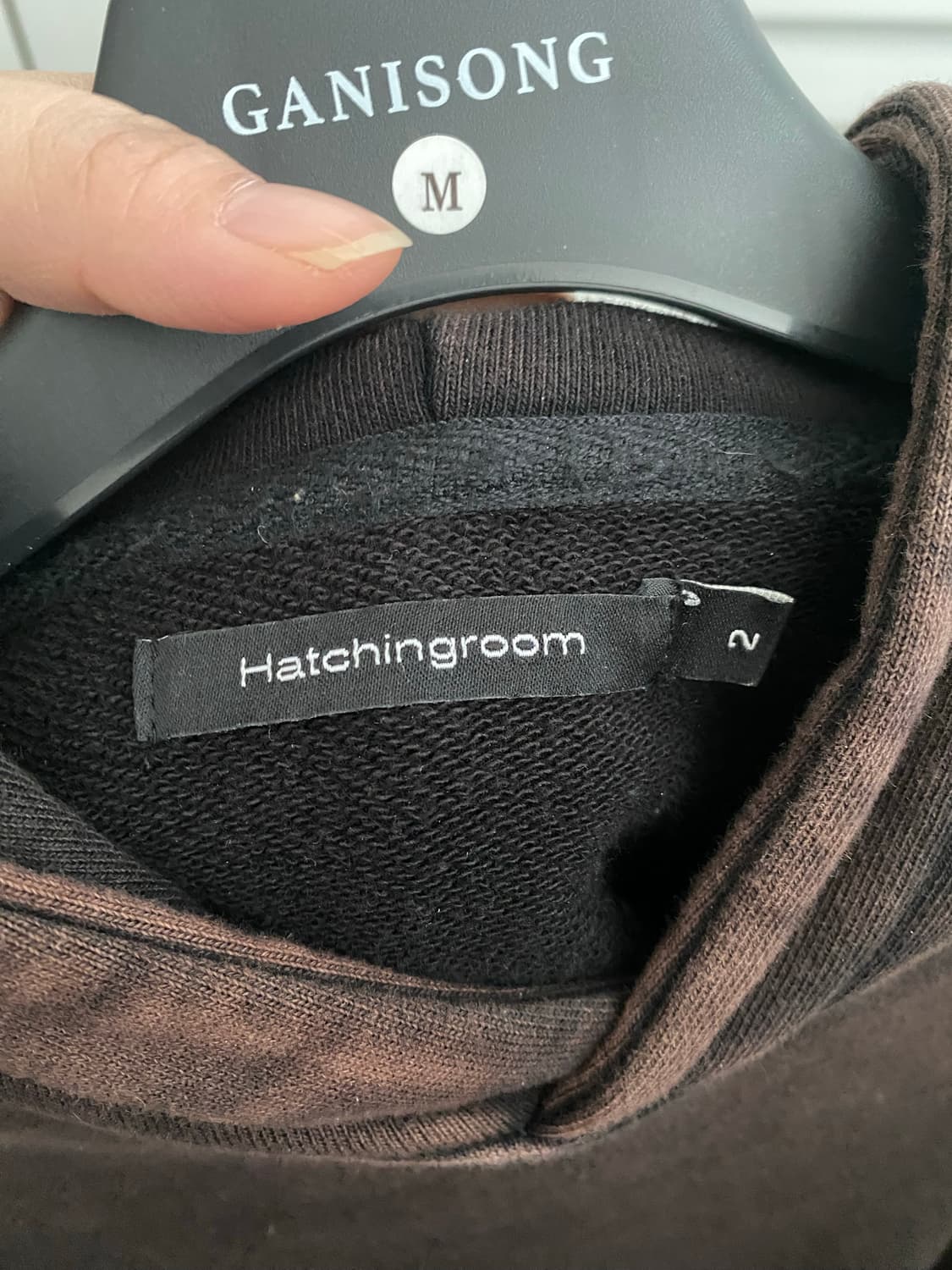 해칭룸 레이어링 후드 워시드 네이비 2사이즈 상품이미지5