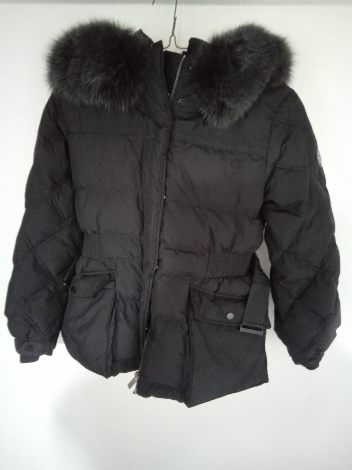 에고이스트 슬리브 다이아 퀄팅 구스다운 패딩 상품이미지1