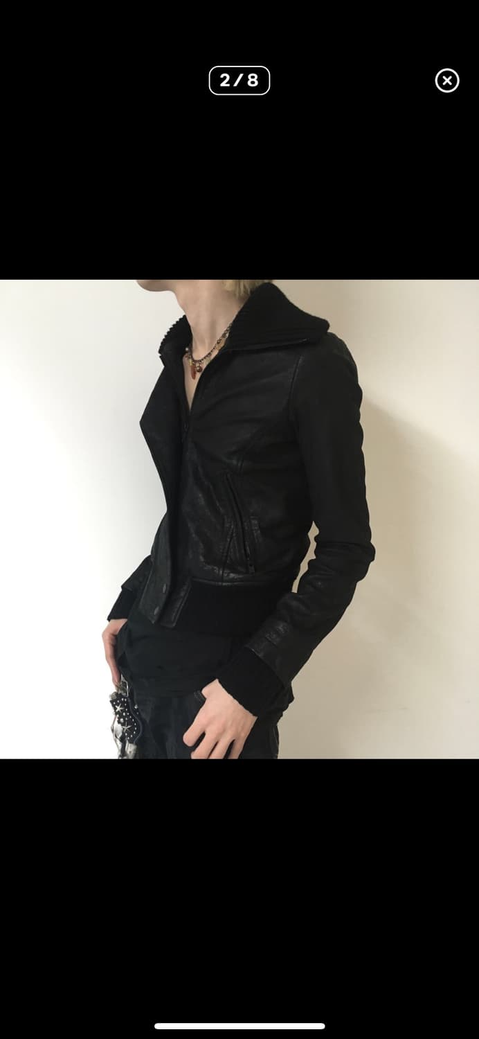 띠어리 양가죽 레더자켓 상품이미지2