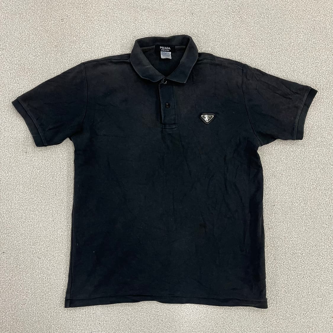 L 삼각로고 카라 반팔 티셔츠 0210M 상품이미지1