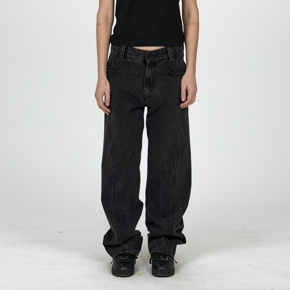 Mpa drift denim pants 플라스틱프로덕트 드리프트 데님팬츠 상품이미지4