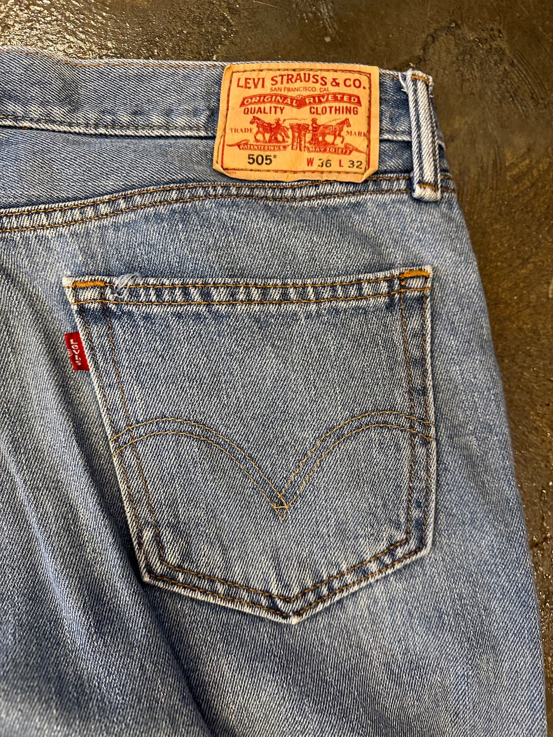 00s Levis 리바이스 505 W36 L32 상품이미지6
