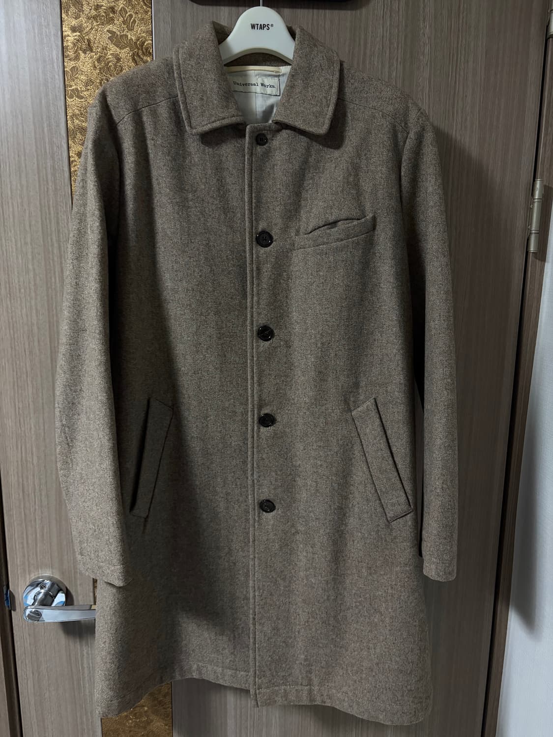 유니버셜웍스 Universal Works 탑코트 베이지M 상품이미지1