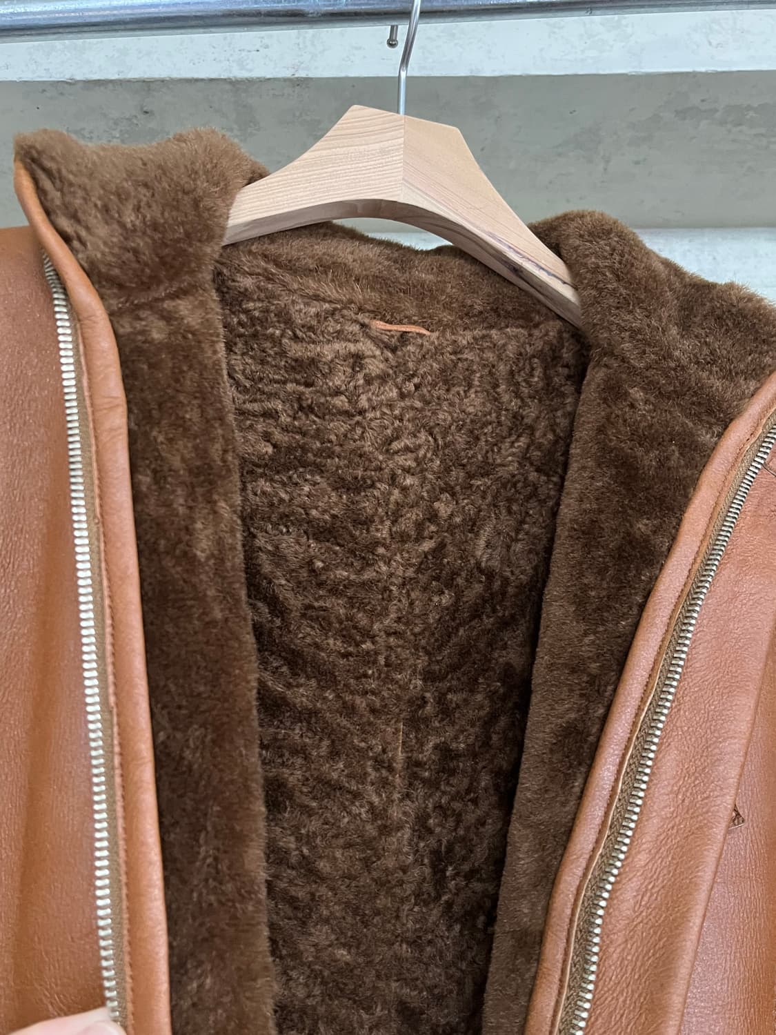 TOM ROCKIE MOUTON JACKET 상품이미지6