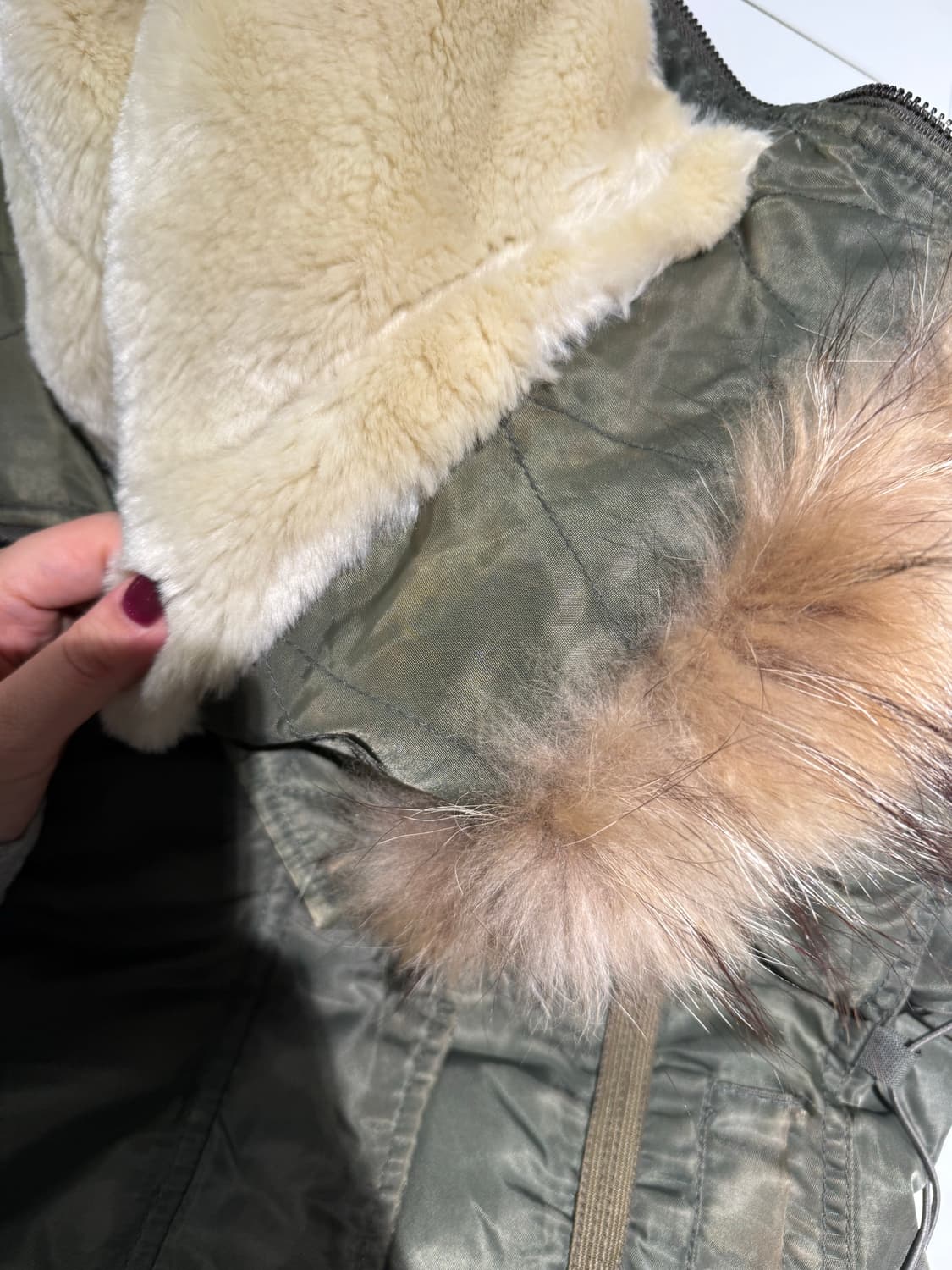 Avirex n2b lace-up point jumper 상품이미지9