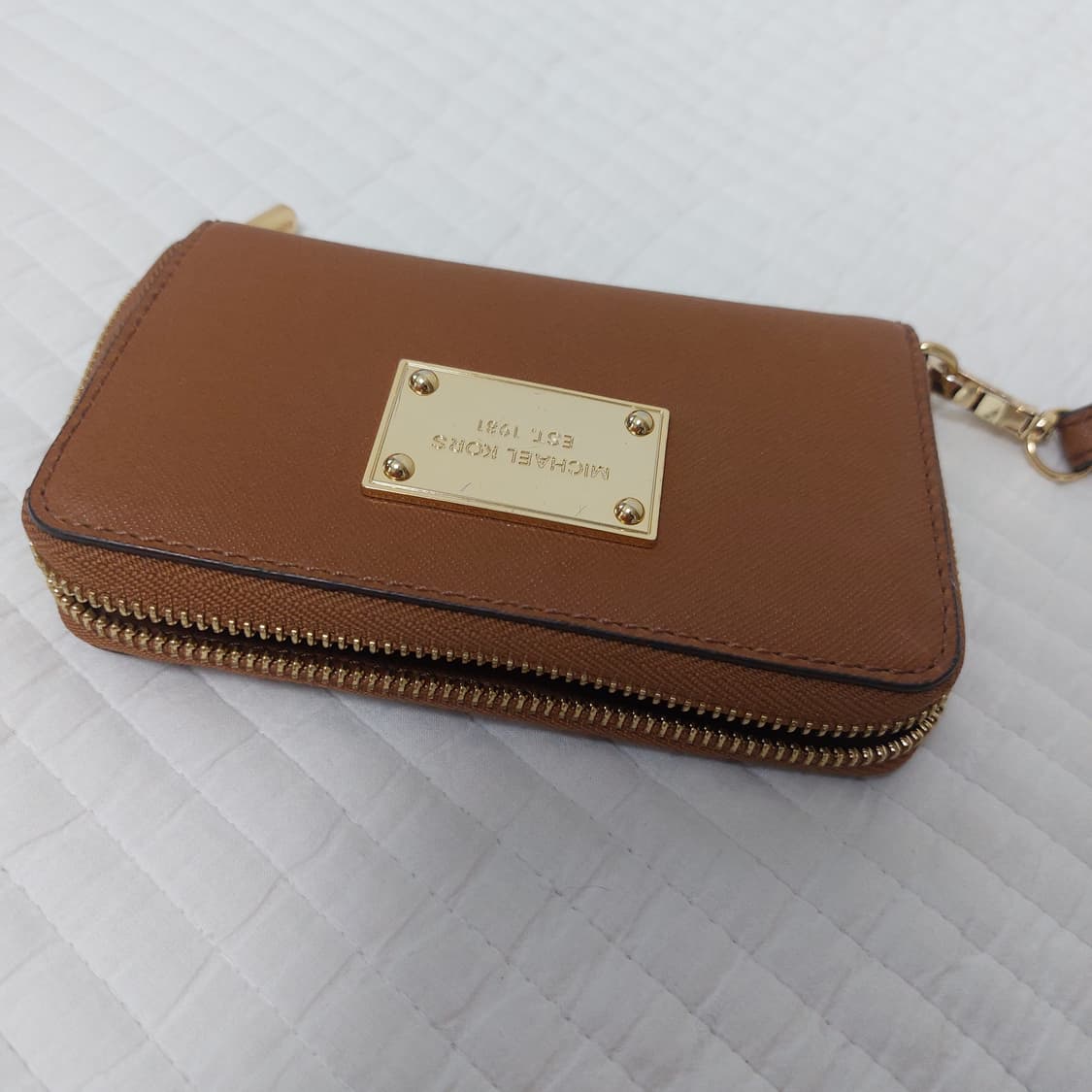 마이클 코어스 브라운 토트백 숄더백 가죽 가방 지갑 세트 상품이미지5