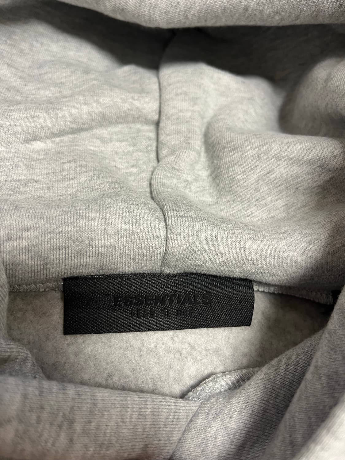 에센셜 피어 오브 갓 후드티 그레이 S 24FW 상품이미지3