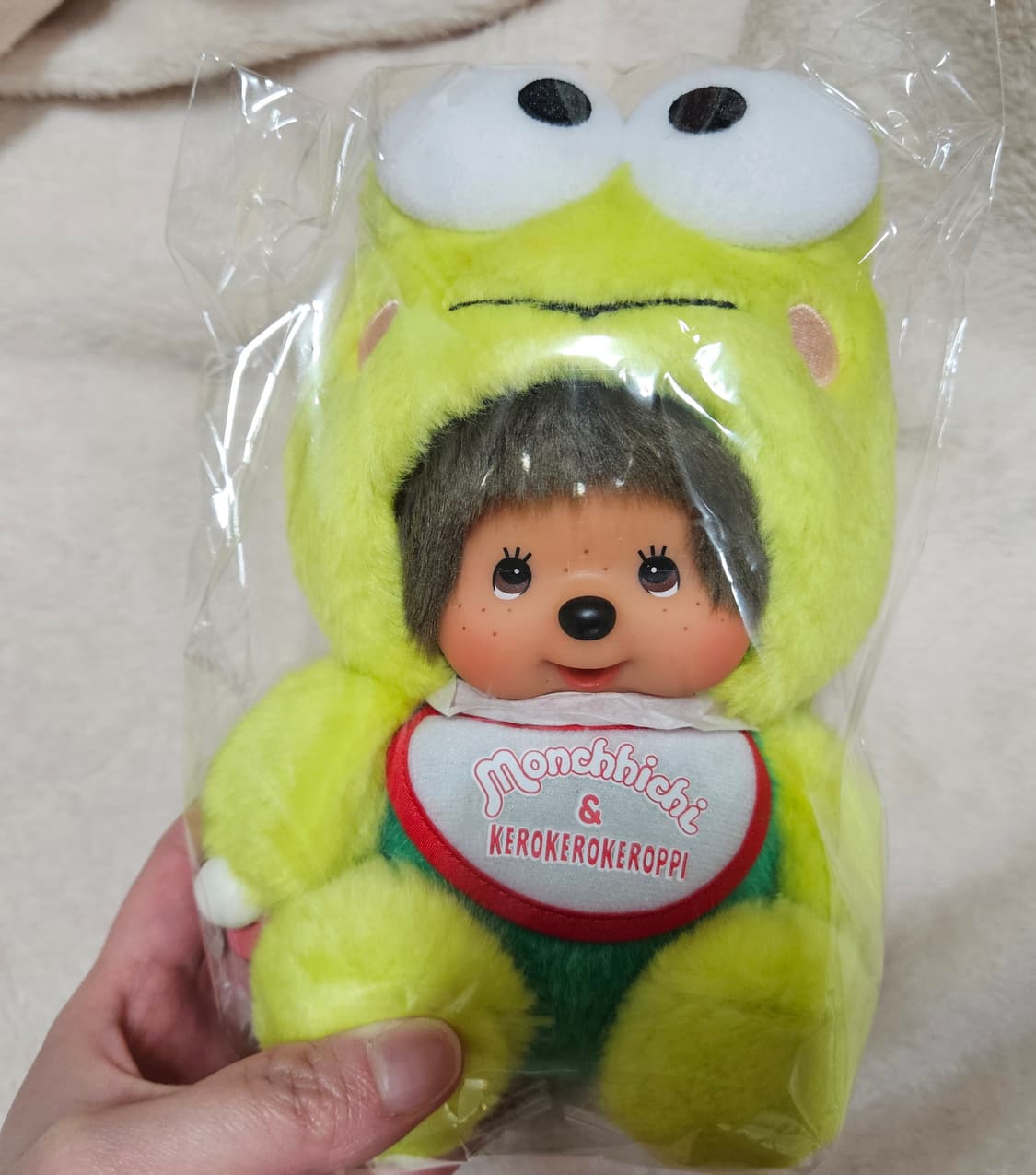 오늘만 수수료❌️)고전 산리오 케로피 몬치치 인형 상품이미지1