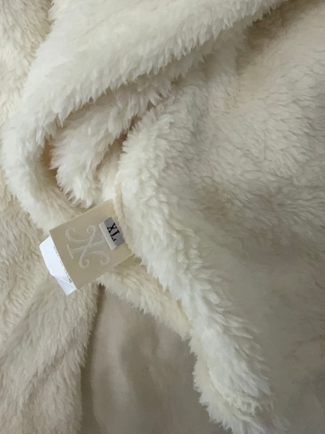 아이보리 퍼 폼폼이 토끼 후드집업 상품이미지8