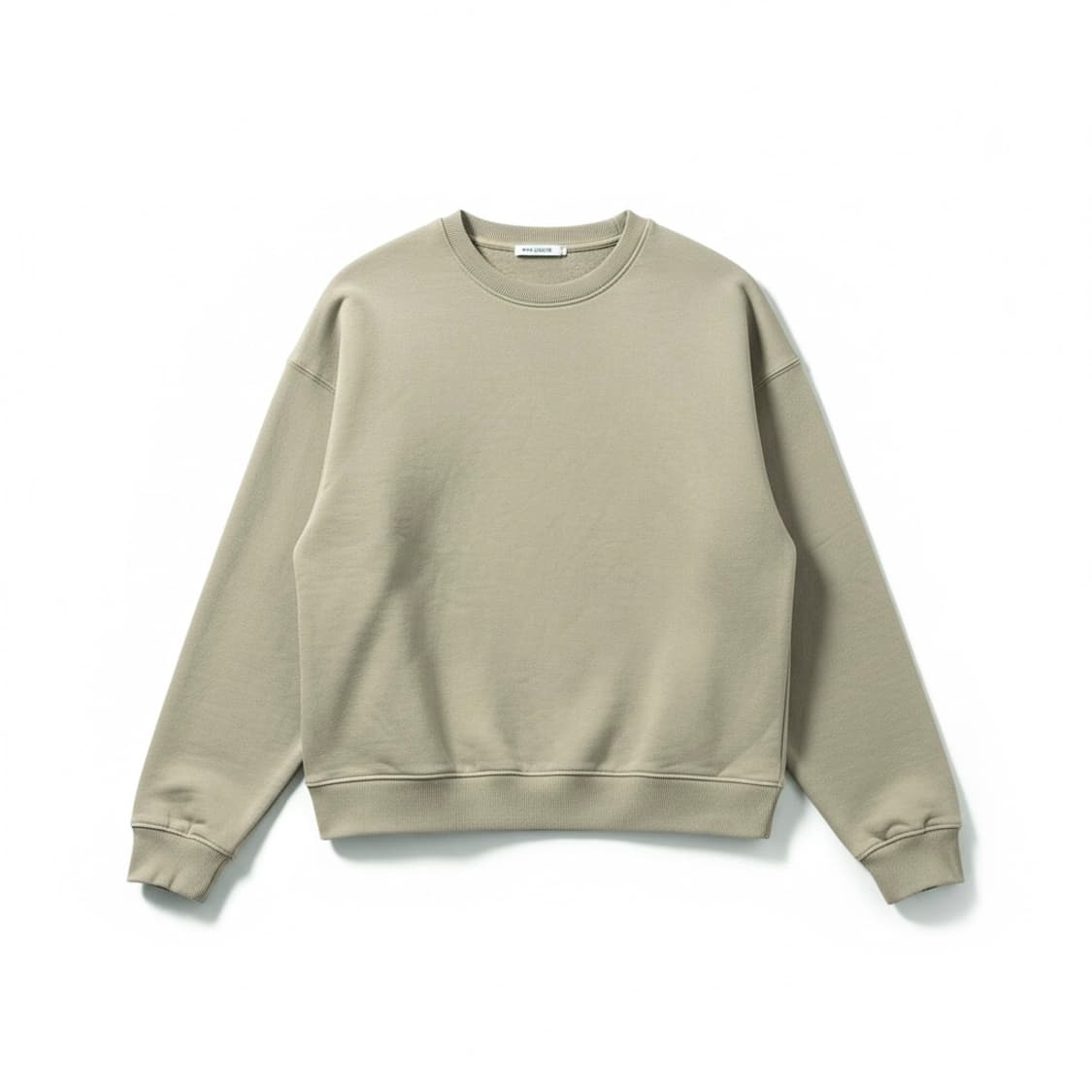 IN SILENCE  인사일런스 베이지색 맨투맨 티셔츠 상품이미지1